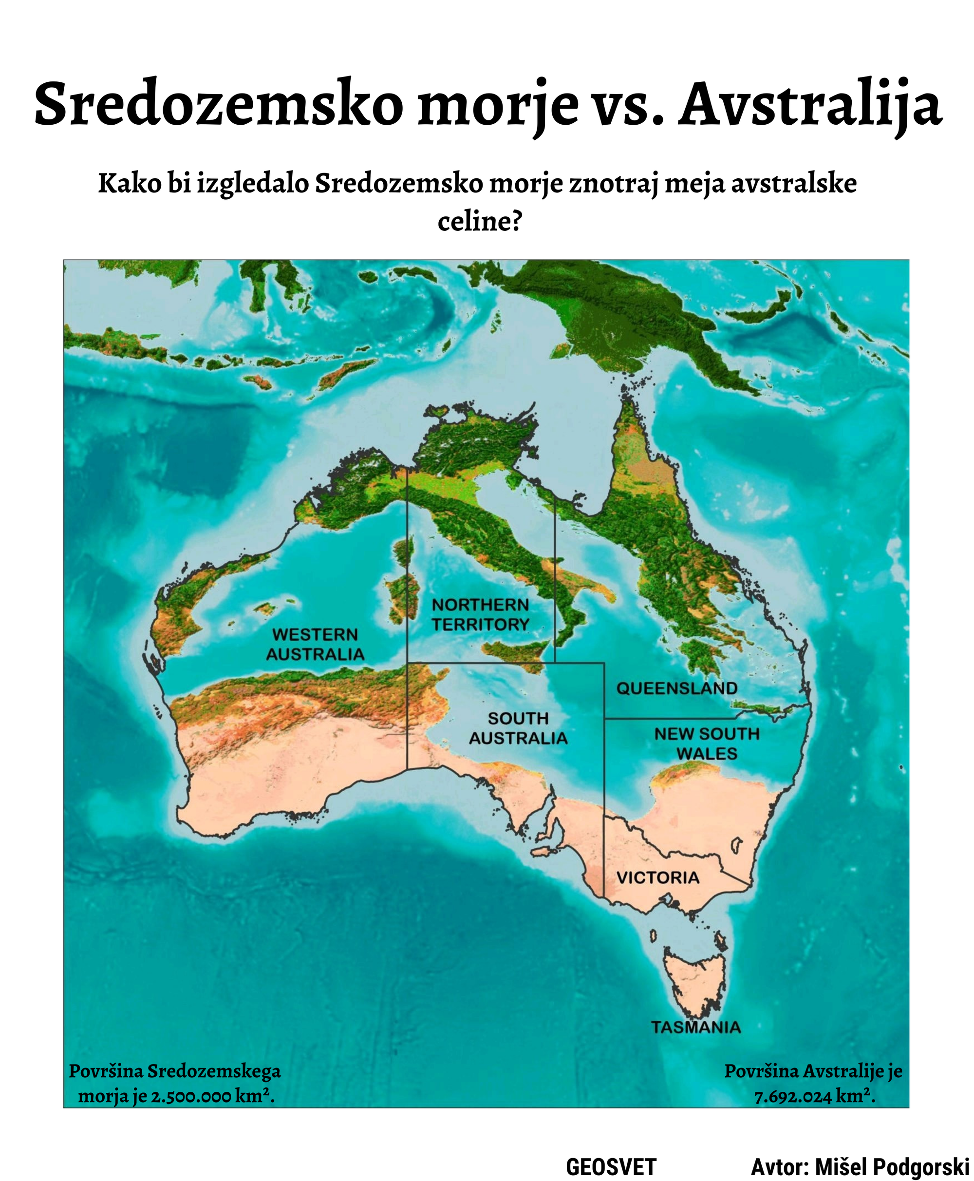 Sredozemsko morje vs. Avstralija