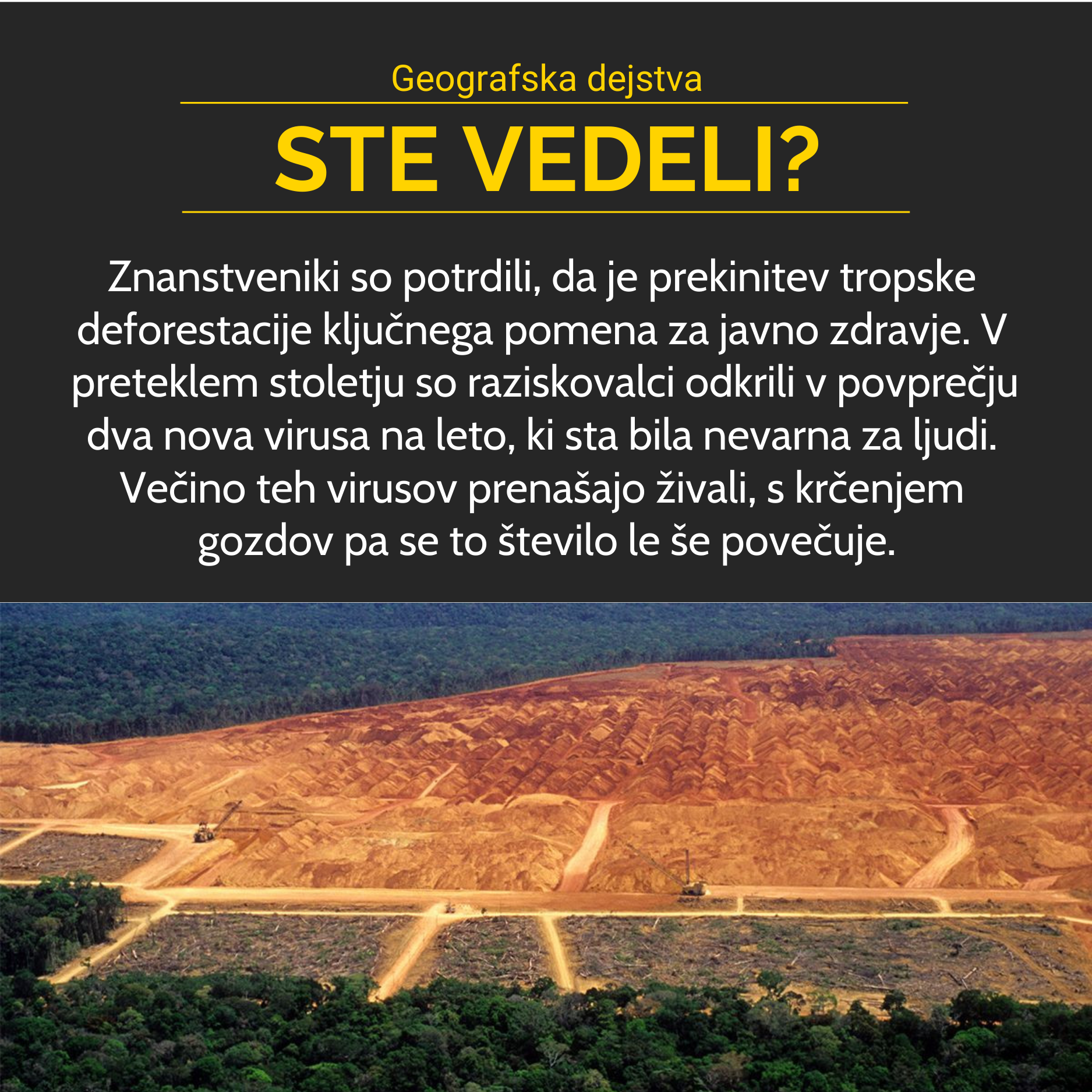 Tropska deforestacija