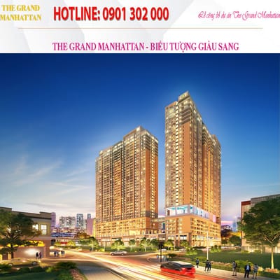 The grand manhattan can ho so huu kieu dang sang trong va tinh te trong tung chi tiet