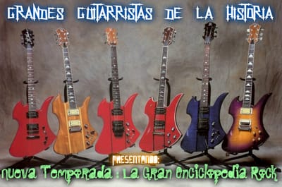Grandes Guitarristas de la Historia Rock