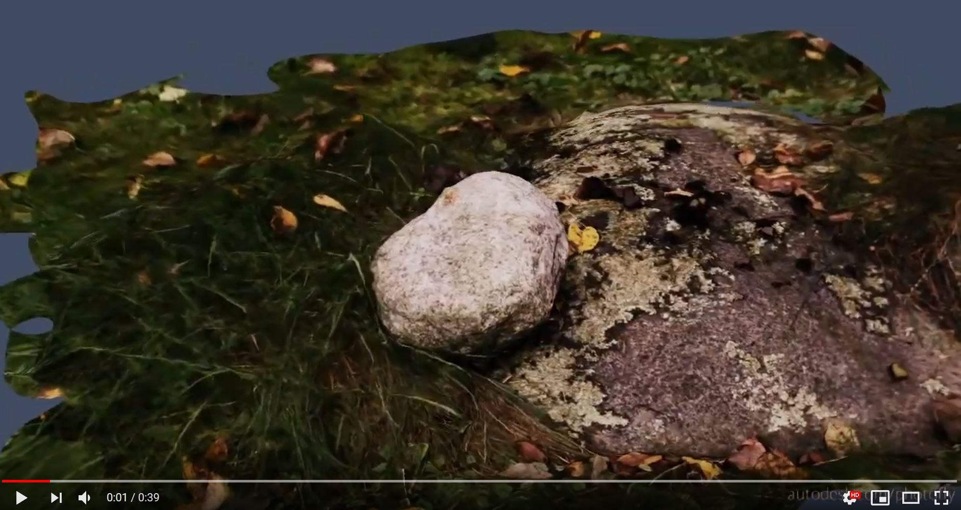 Rock 3D Scanned / photogrammetry test