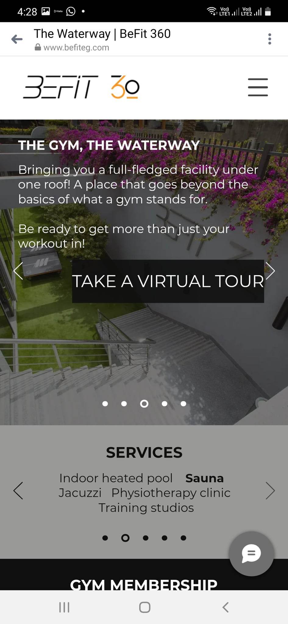 BEFIT 30 GYM , WATERWAY غرف ساونا 