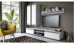 Mobilier living, alb, REGIA