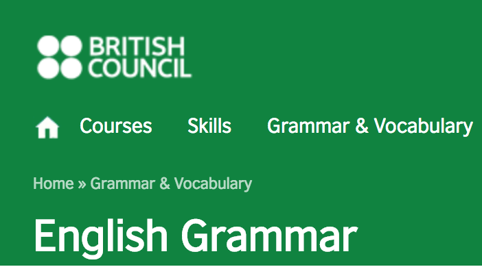 Learn Grammar with British Council