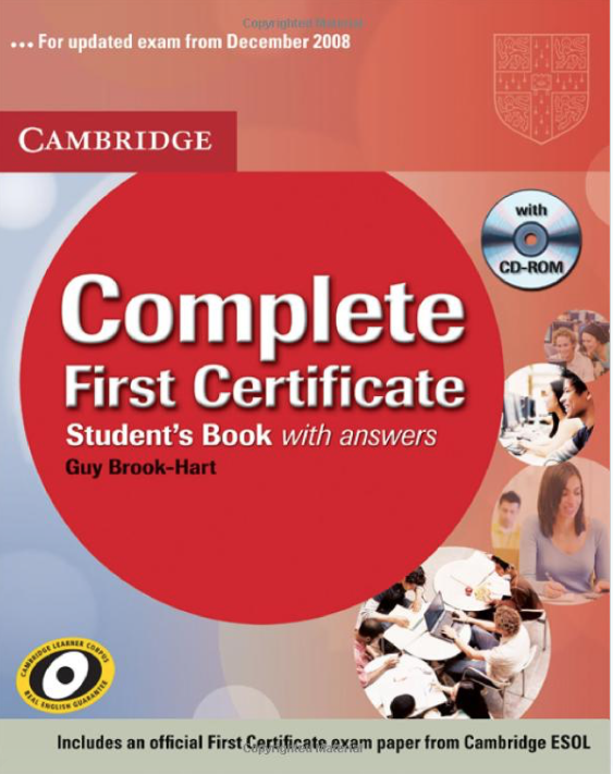 COMPLETE FIRST CERTIFICATE STUDENT´S BOOK with answers