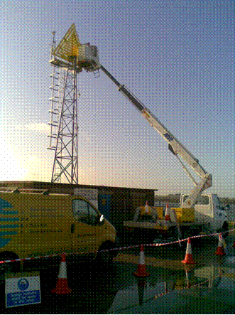 Becton Radar Tower Strengthening Completed