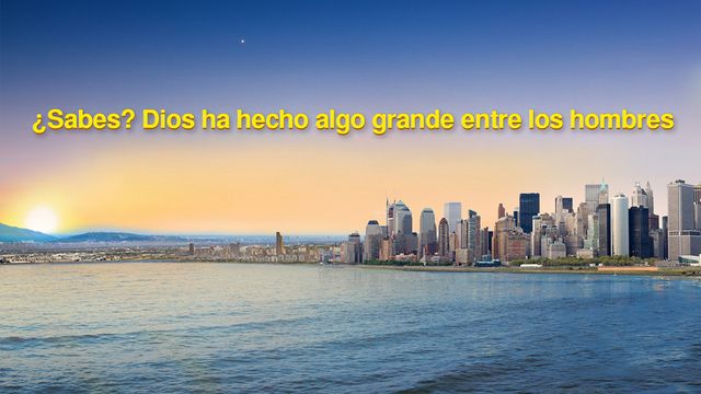 Evangelio de hoy | ¿Sabes? Dios ha hecho algo grande entre los hombres