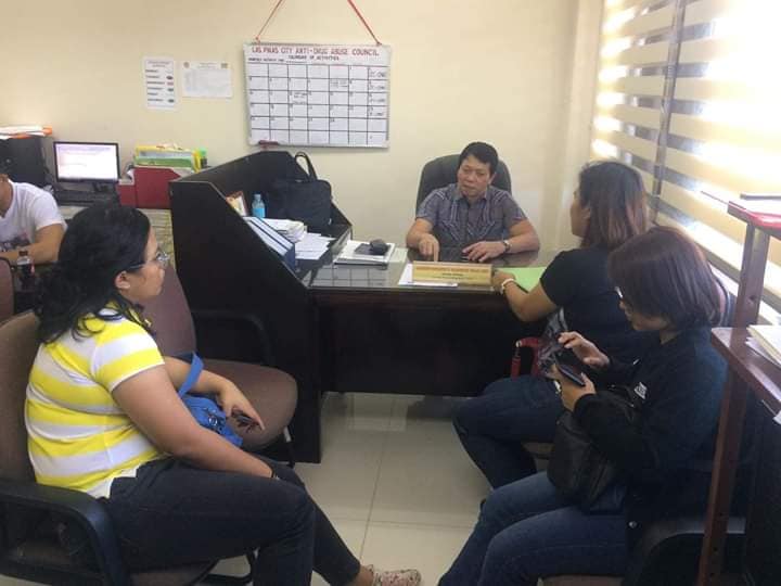 Meeting with PDEA agents regarding Harmonization of Drug Watchlis / Surrenderers list and Barangay Drug Clearing Program