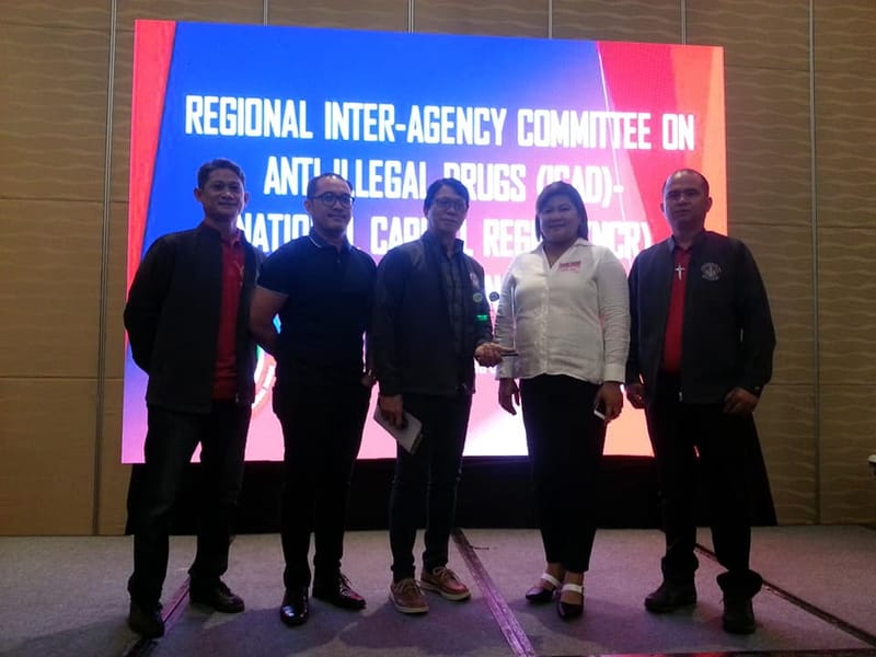 Launching of Regional Inter-Agency Committee on Anti-Illegal Drugs (ICAD) National Capital Region (NCR) and recieving Plaque of Recognition presented to Local Government of Las Piñas City awarded by Philippine Drug Enforcement Agency (PDEA) and ICAD