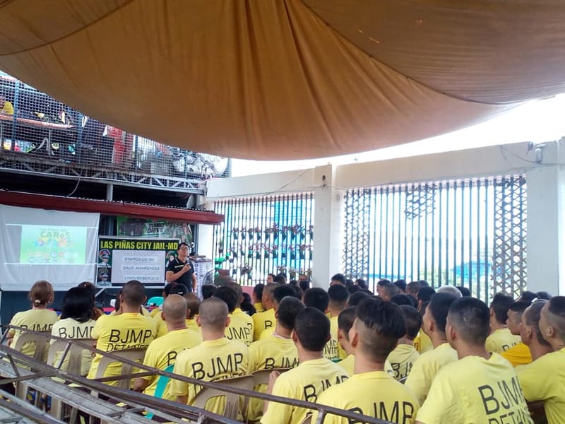 Symposium on Drug Awareness for the inmates of the Las Piñas City Jail