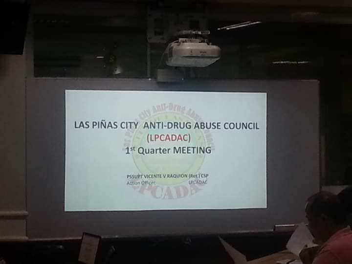 LAS PIÑAS CITY ANTI DRUG ABUSE COUNCIL 2019 1ST QUARTER MEETING