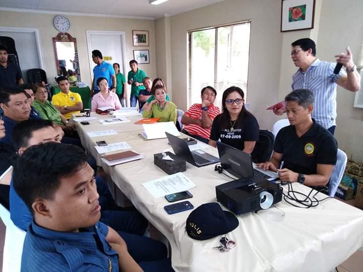 Coordinative meeting regarding Barangay Drug Clearing Program