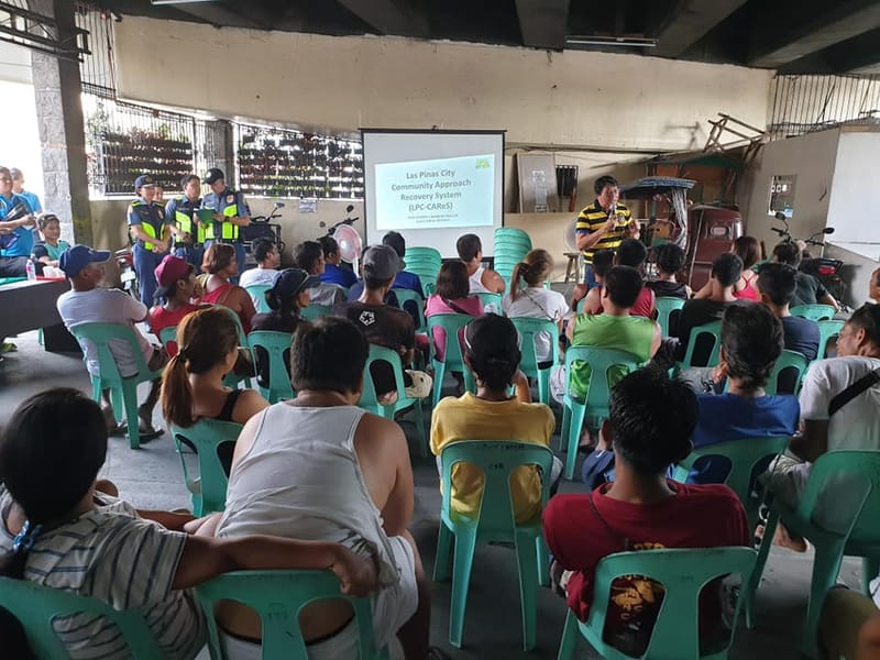 Lecture on CBDRP and Drug Test Analysis to Person Who Use Drugs (PWUD's) of Barangay Zapote