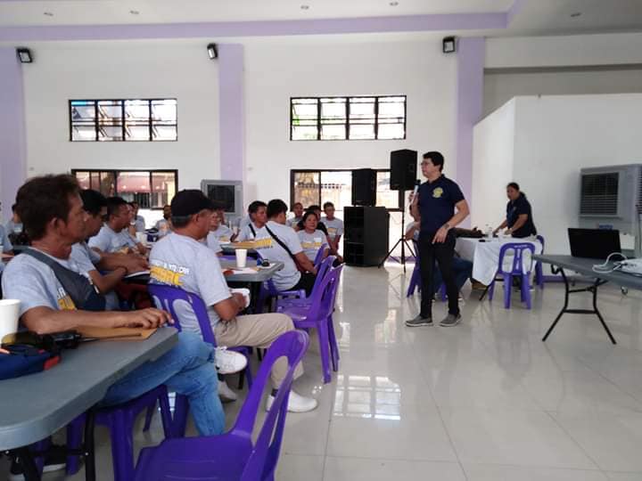 Training /Workshop on Barangay Anti Drug Abuse Council's Auxiliary Team Leaders and Members of Barangay CAA /BF Int'l initiated by Barangay Chairman Sonny Aguilar