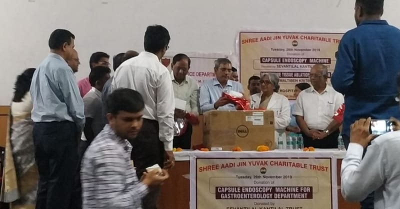Donation of medical equipment @ KEM Hospital