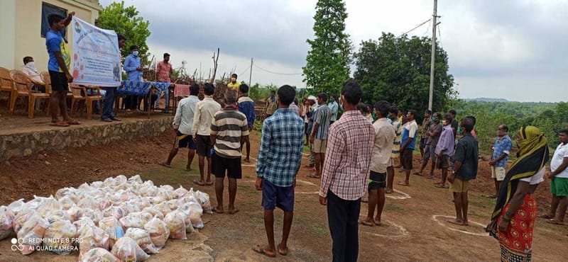 Palghar District Covid-19 essentail food distribution - 13th June 2020.