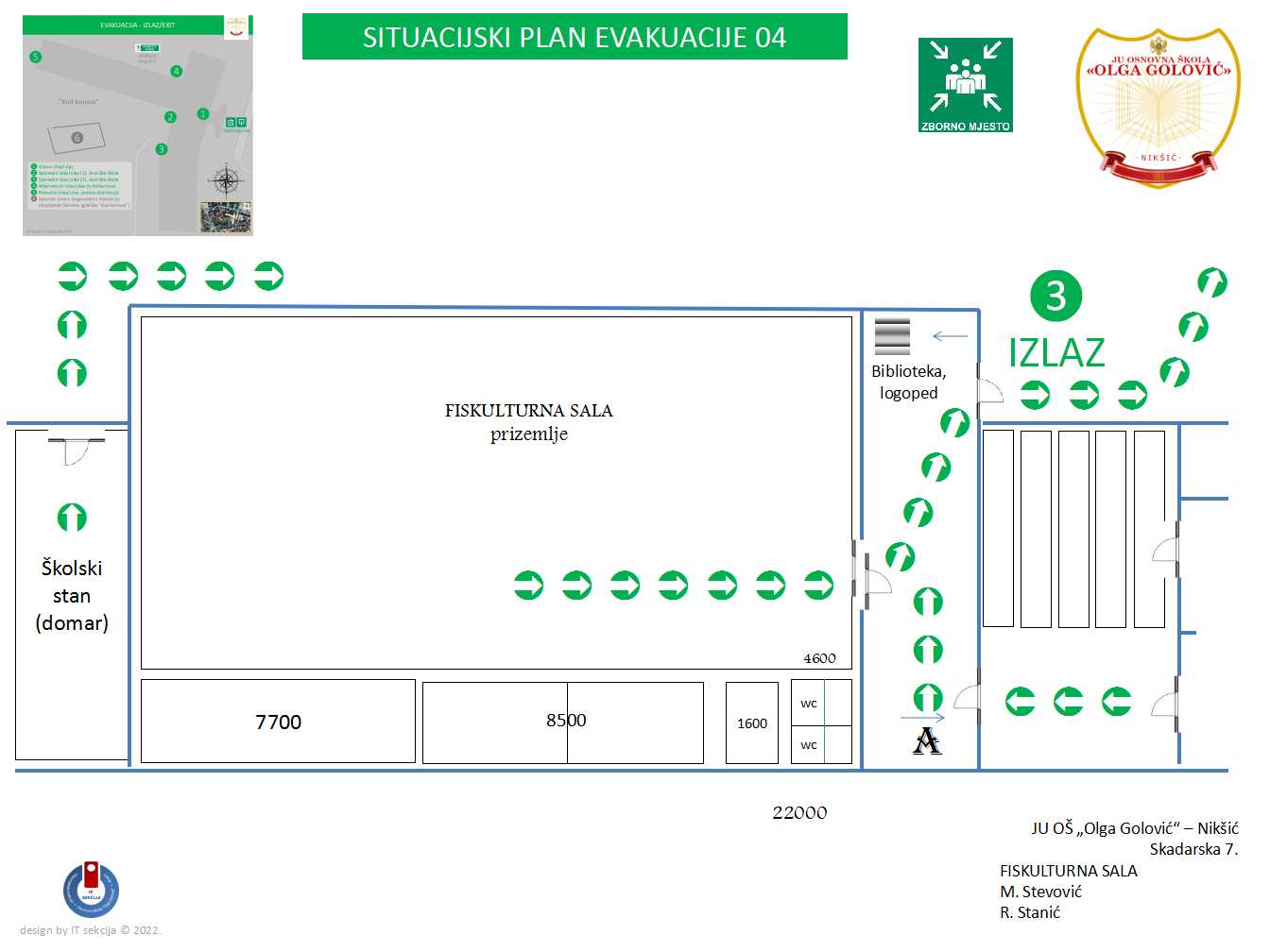 Situacijski plan evakuacije 04