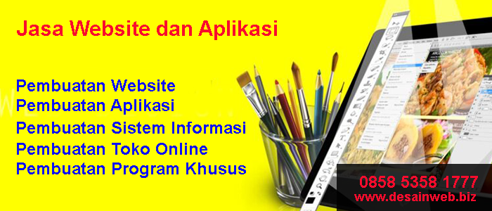 Jasa SEO, web Design, desain aplikasi khusus dan Maintenace Web Murah