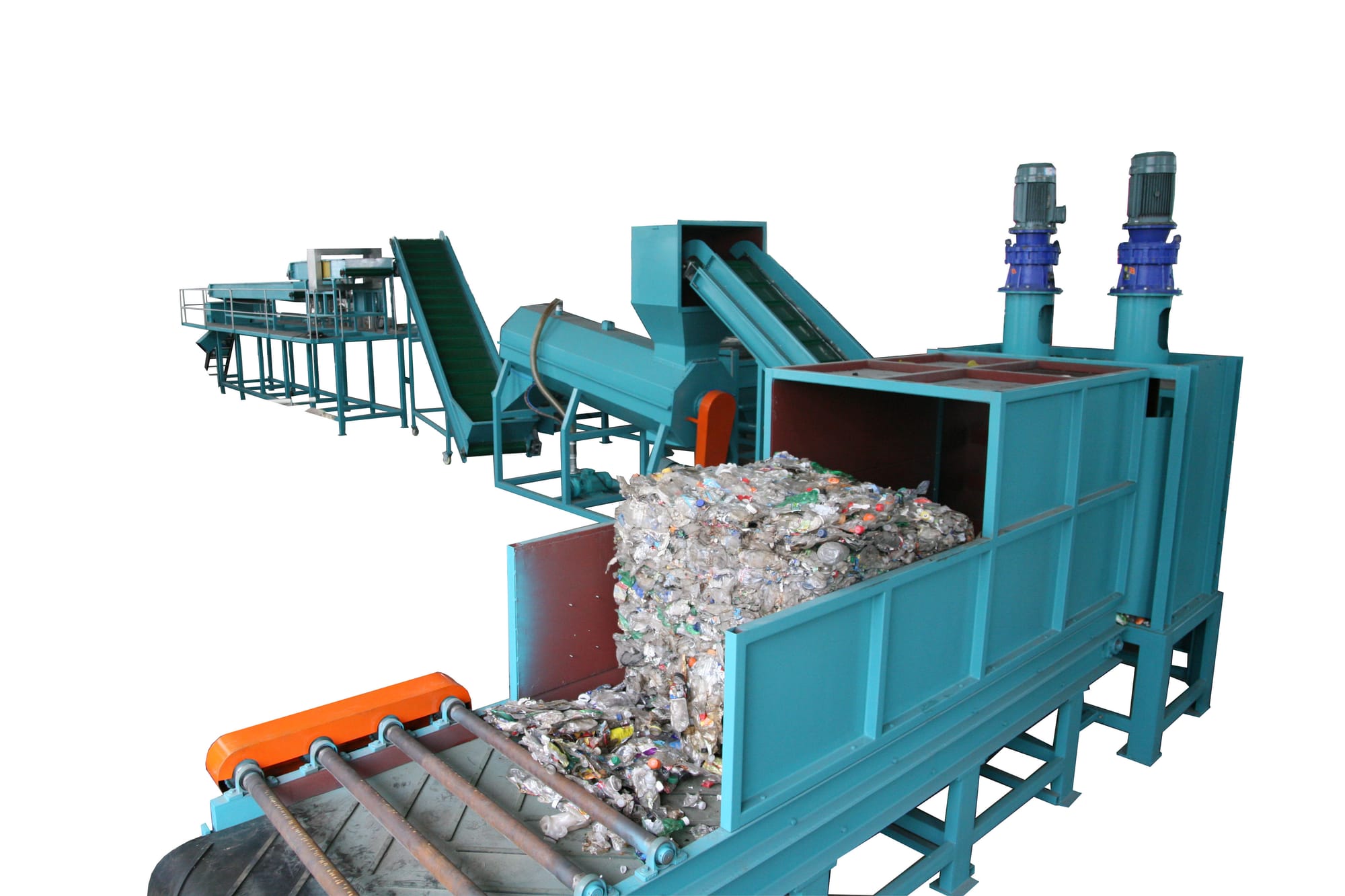 Use of plastic granulator screw recycling line pelletizing machine