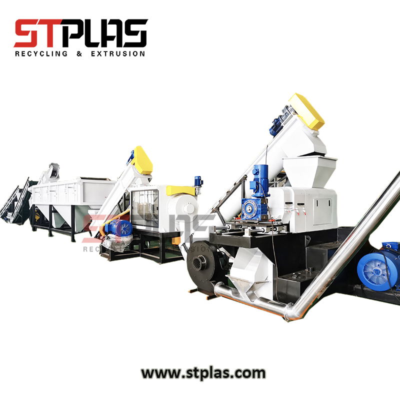 Cast film stretch films production equipment TPE film extruder washing line