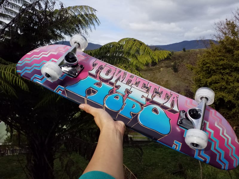 Custom Papawīra/Skateboard