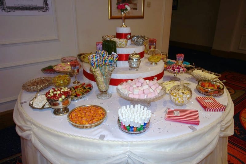 Vintage Candy Buffets