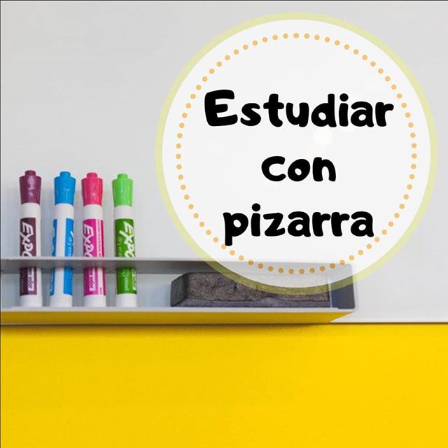 ESTUDIAR CON PIZARRA BLANCA
