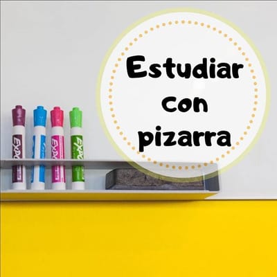 ESTUDIAR CON PIZARRA BLANCA