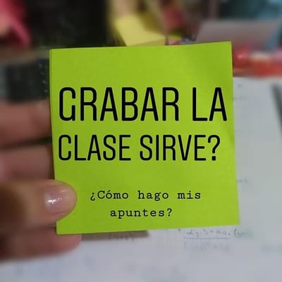 GRABAR LA CLASE
