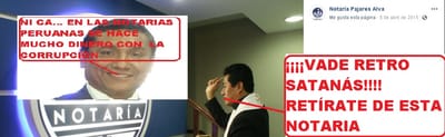 INTERPONEN DENUNCIA CONTRA CORROMPIDO NOTARIO MIGUEL ANGEL PAJARES ALVA