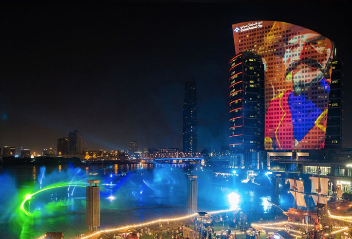 Enjoy the view of Dubai: Imagine Show