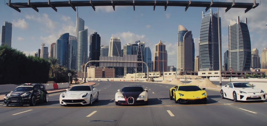 Dubai Police have a supercars