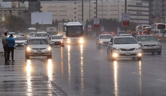 How did the Traffic Police in Dubai take the idea in the middle of "Stormy Days' Roads"?