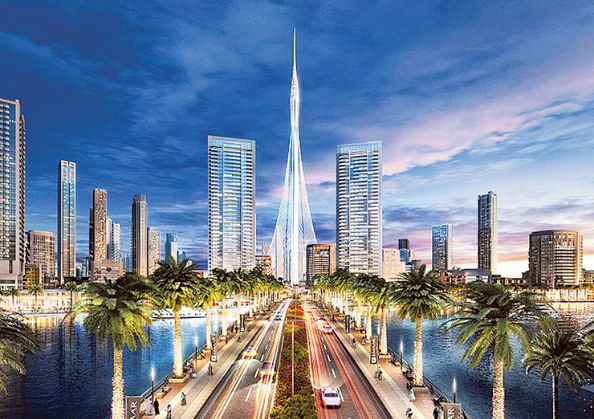 Dubai Creek Tower - The Tallest works inside the World; anticipated in 2020