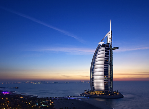 Dubai Burj Al-Arab; A delusion is misplaced in time