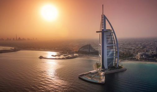 Dubai Burj Al-Arab; A delusion is misplaced in time