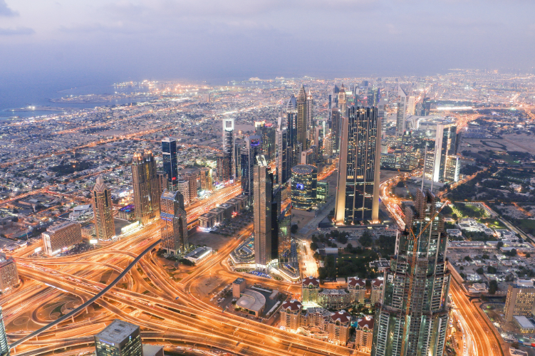 Driving in a metropolis in Dubai; not a take a look at is a coordinated effort