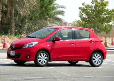 Rent Toyota Yaris from our Car Hire at MOE