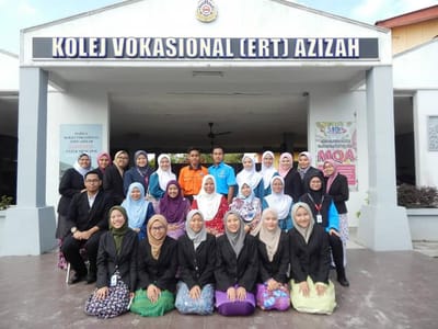 jalinan mesra PRS Kolej Vokasional daerah johor bahru