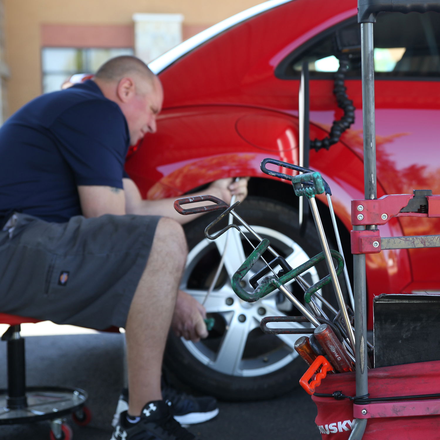 Remove dent of your car using dent removal tools