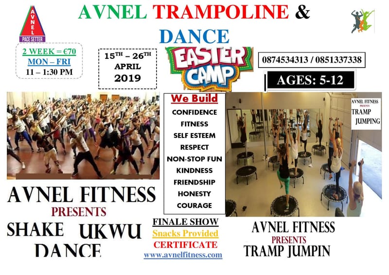 TRAMPOLINE AND DANCE EASTER CAMP