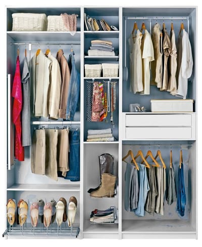 Como tener un closet organizado