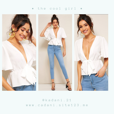 Este top blanco te hará lucir impecable