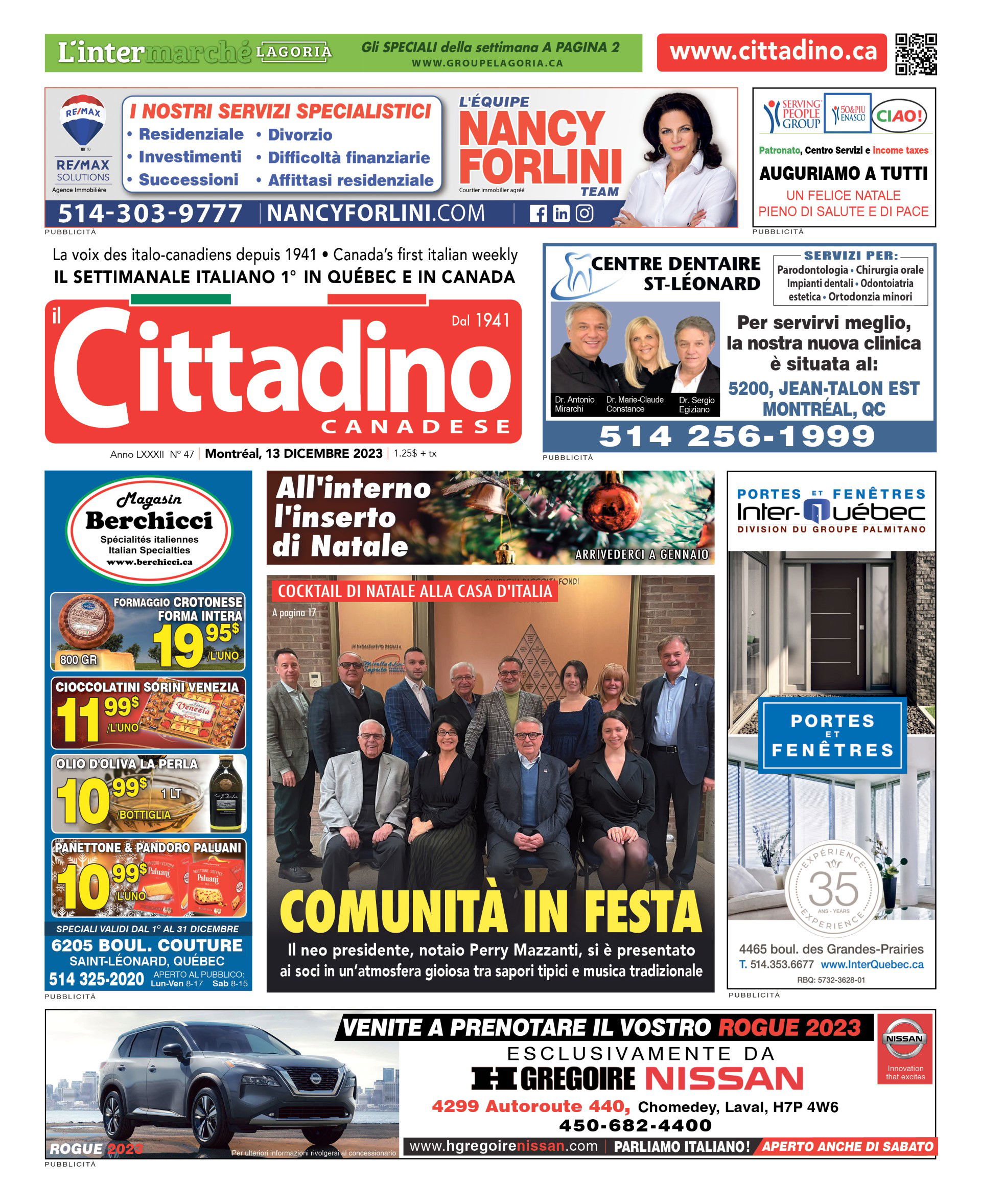 Casa d'Italia en fête