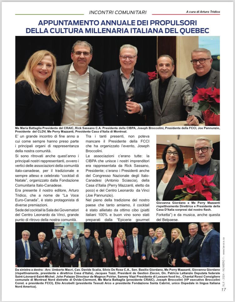 Cocktail Natalizio FFCI