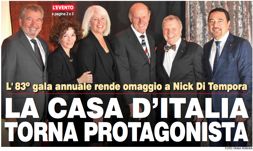 La Casa d’Italia torna protagonista