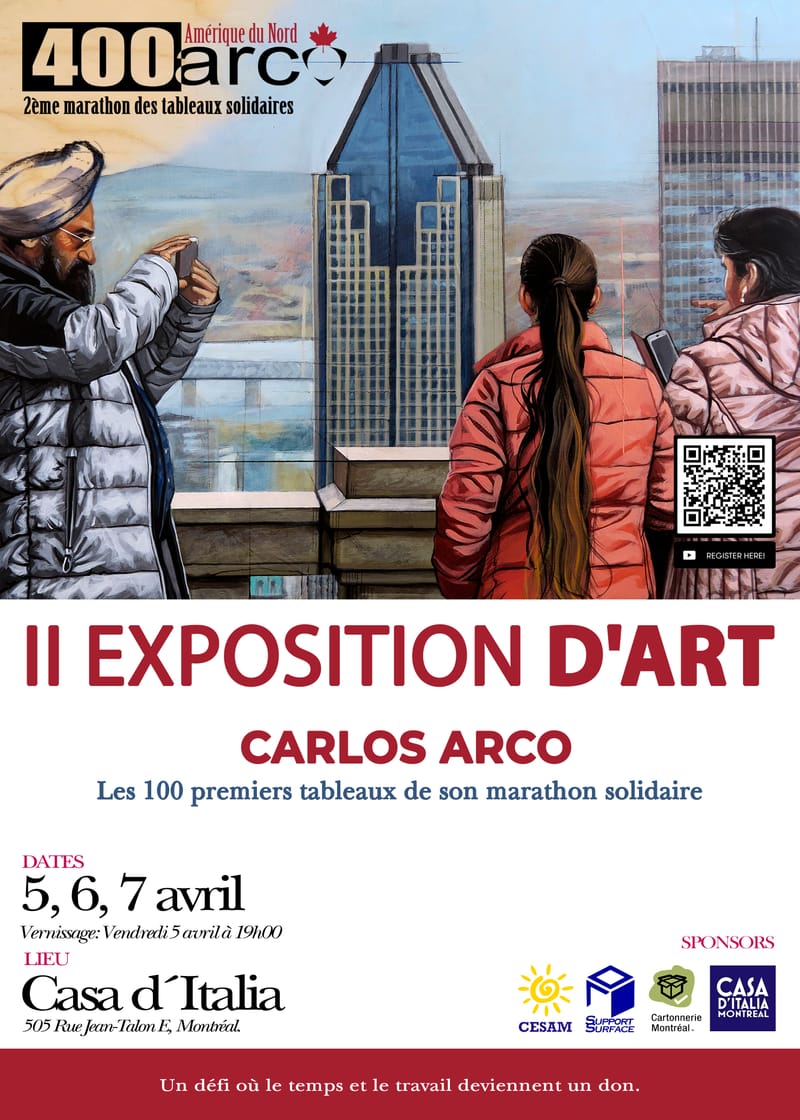 Vernissage de l` Artiste Carlos Arco