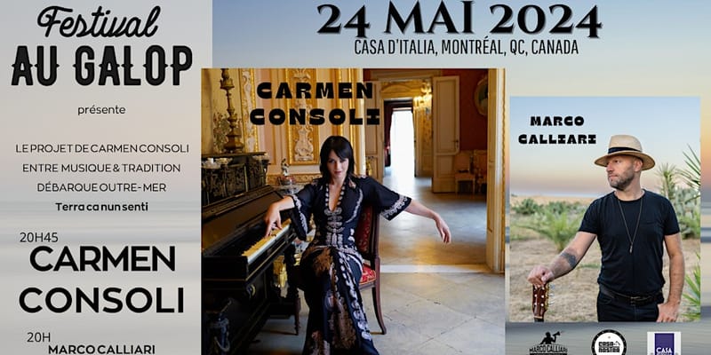CONCERT -CONCERTO CARMEN CONSOLI