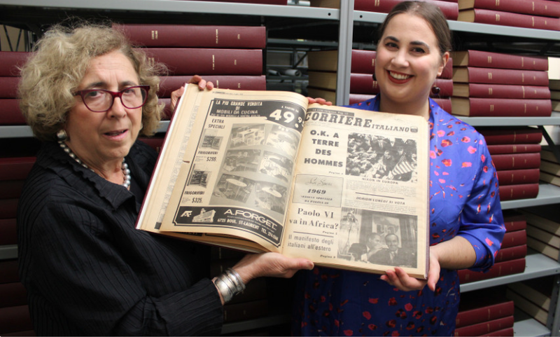 L’Archivio della comunità italo-canadese del Québec alla Casa d’Italia