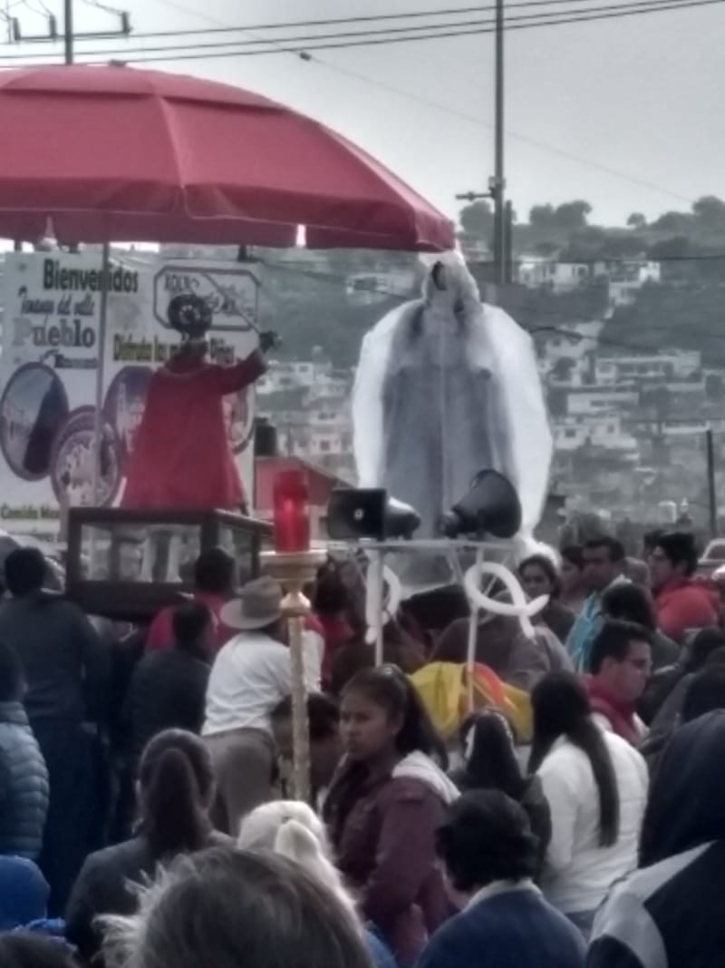 Procesión a Santiaguito Coaxuxtenco